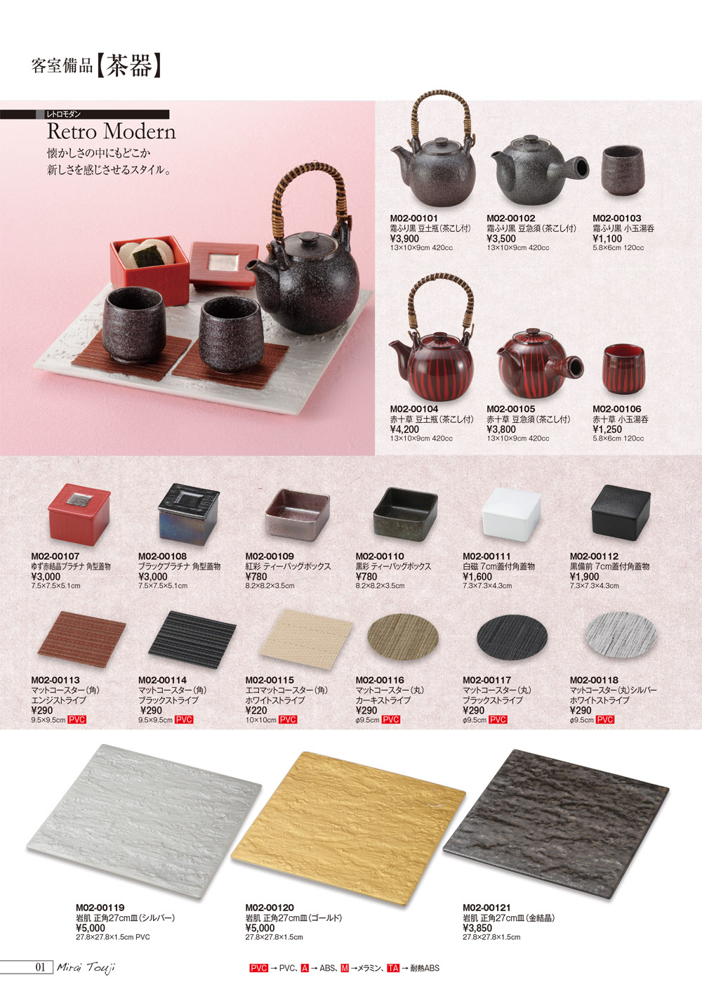 未来陶磁 vol2 P.1 | 食器カタログ.com