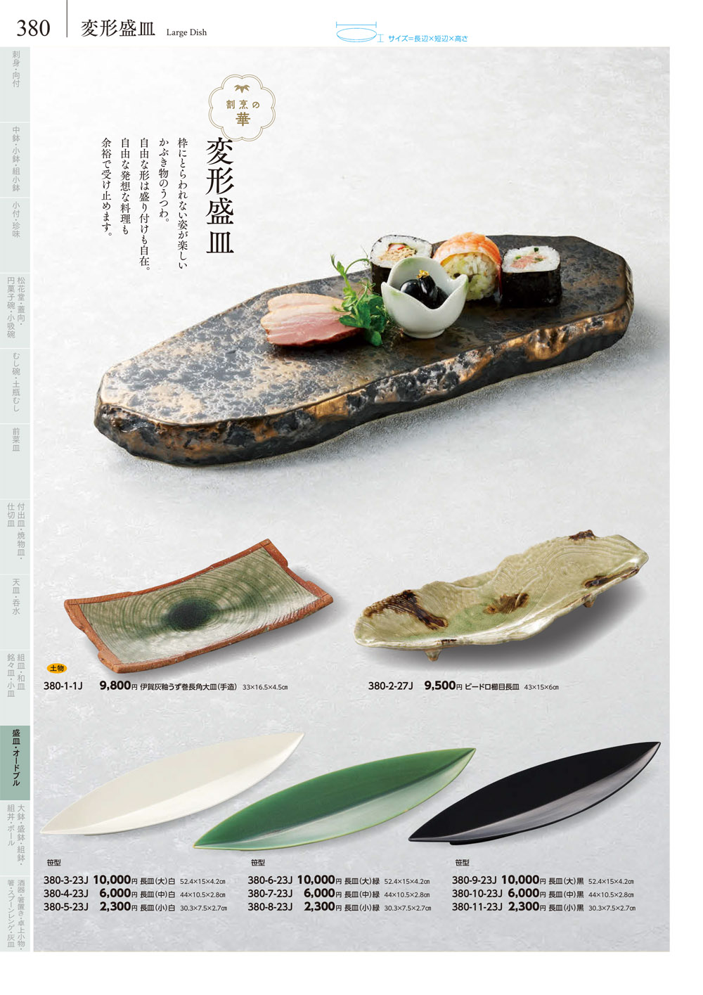 ページ一覧 | 食器カタログ.com